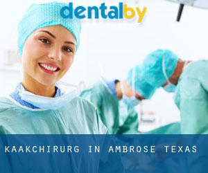 Kaakchirurg in Ambrose (Texas)