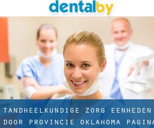 tandheelkundige zorg eenheden door Provincie (Oklahoma) - pagina 1