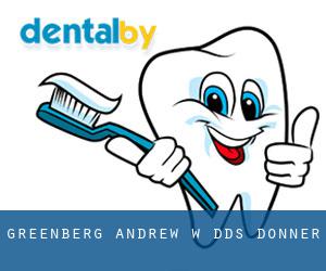 Greenberg Andrew W DDS (Donner)
