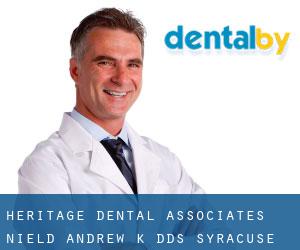 Heritage Dental Associates: Nield Andrew K DDS (Syracuse)